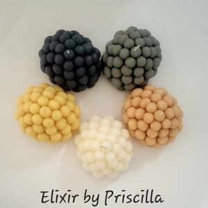 Elixir by Priscilla Bubble Candles Set